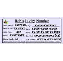 Rob's Best Picks Lucky # Image