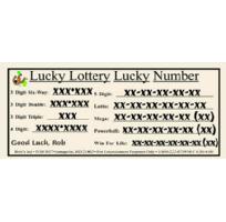 Lucky Lottery Lucky # Image