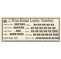 Original 3 Wise Kings Lucky # Image