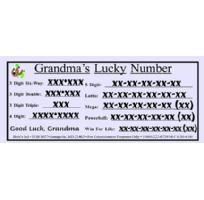 Grandma's Lucky # Image