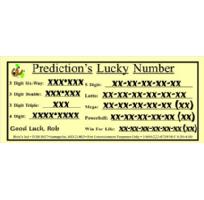 Predictions Lucky # Image